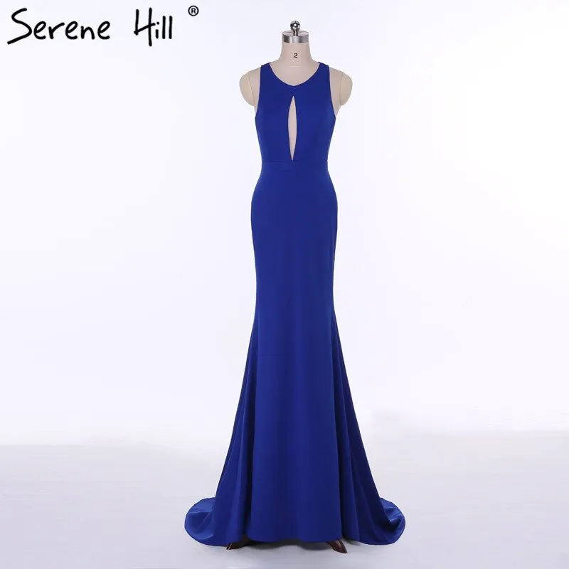 Diynav Sale no return no refundSale Vestidos Festa Curto Blue Simple Prom Dresses Sexy Mermaid Elegant Fashion Long Evening Party 2025 HZ1017