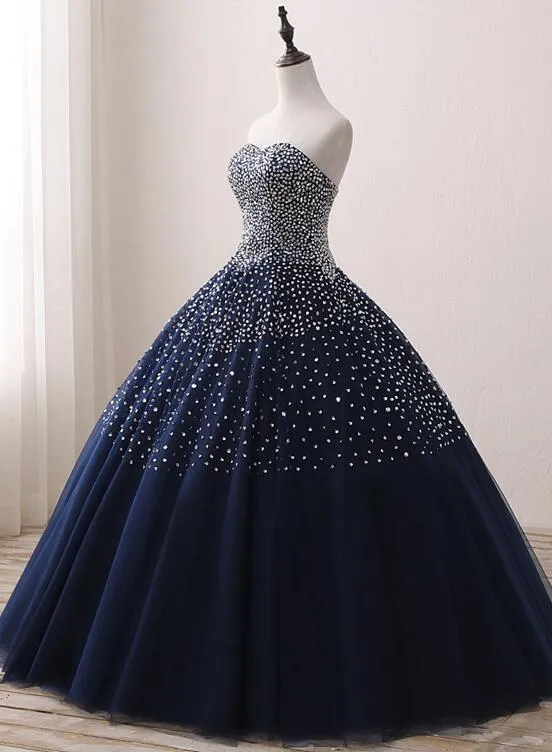 Diynav Sequins Quinceanera Dresses, Gorgeous Formal Gowns,Ball Gown HZ1017