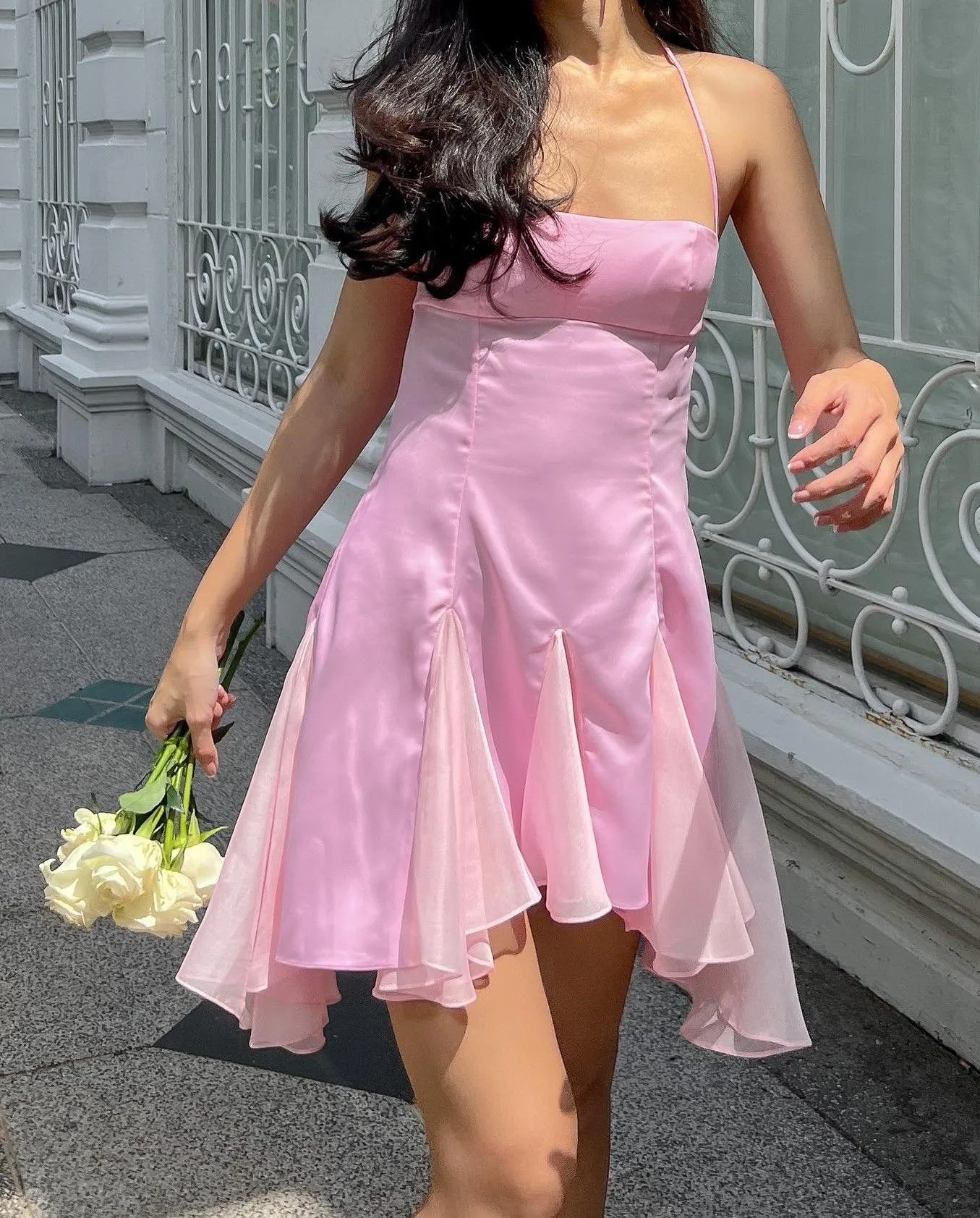 Diynav Pink Homecoming Dress,Pink Cocktail Dress HZ1017