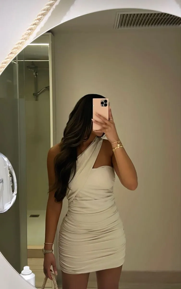 Diynav Irregular Neckline Homecoming Dress Bodycon Dress Party Dress HZ1017