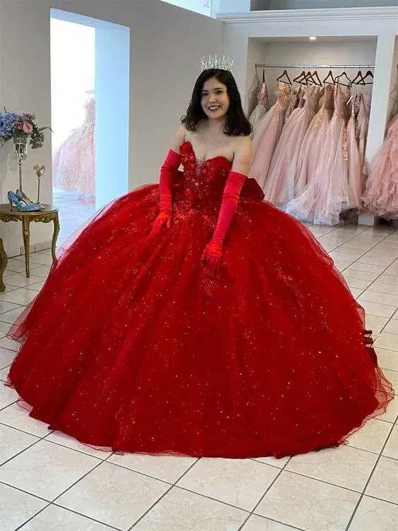 Diynav Quinceanera Dresses Sweetheart Lace Appliques Sweet 16 Dress Ball Gowns HZ1017