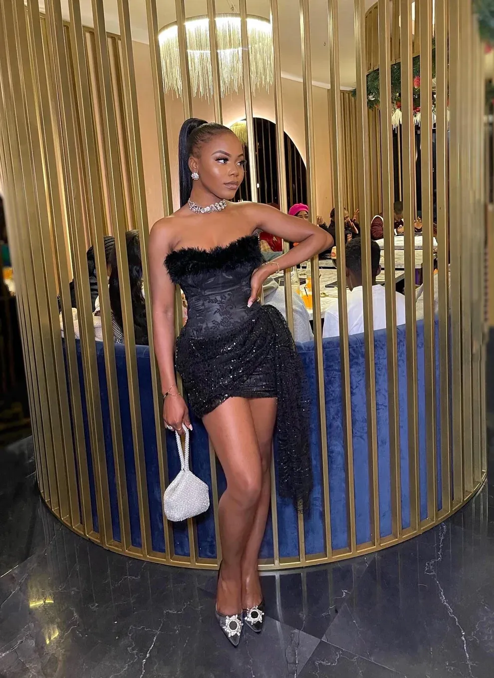 Diynav Strapless Mini Birthday Party Dress Homecoming HZ1017