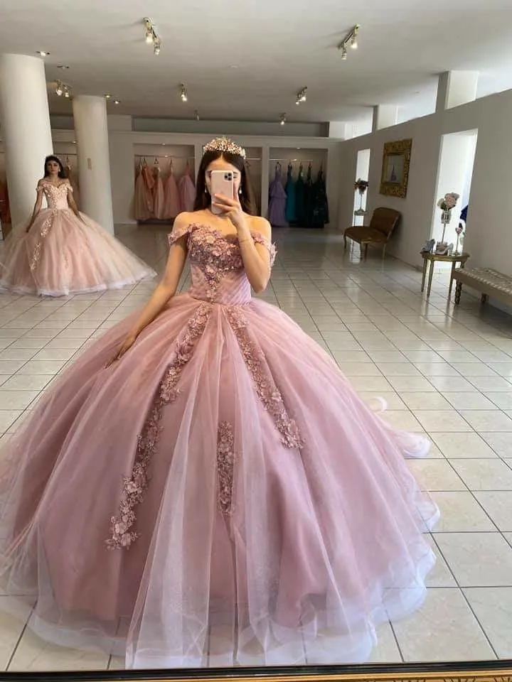 Diynav The Shoulder Ball Gown,Princess Dress,Sweet 16 Dress HZ1017