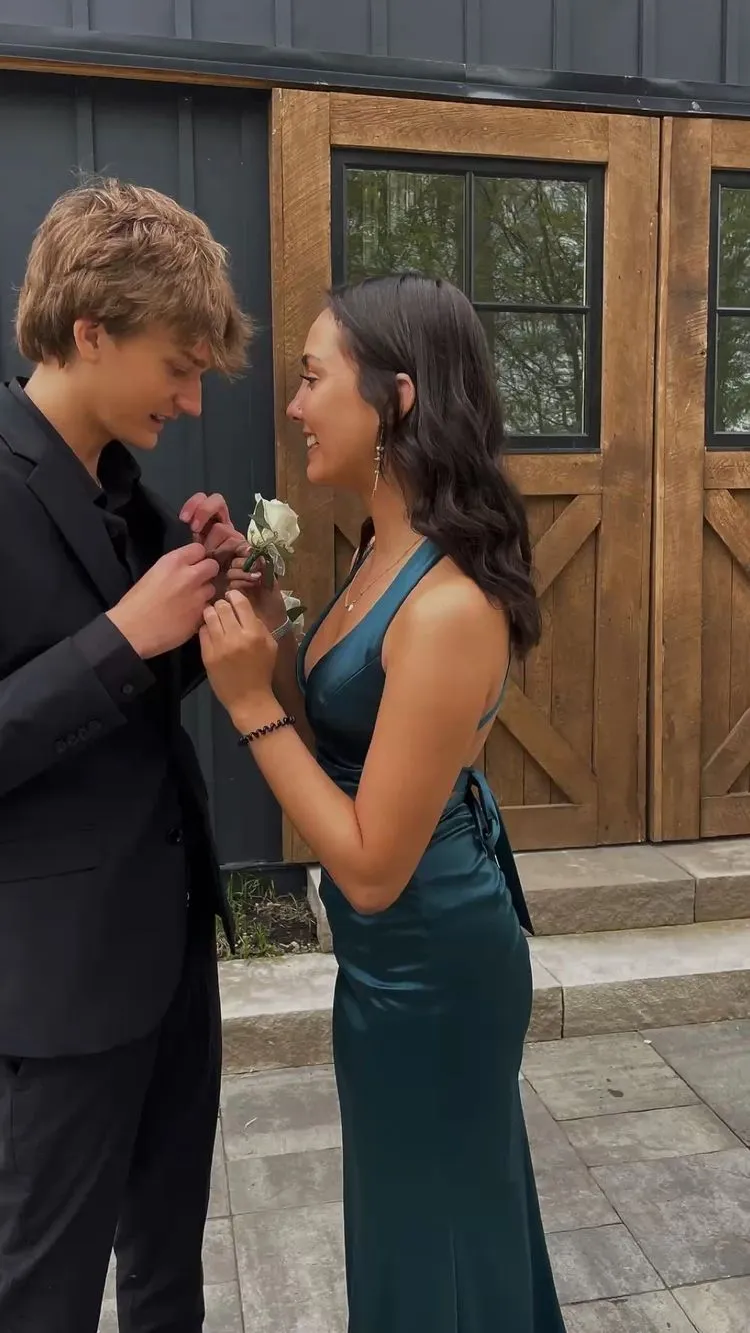 Diynav Sheath/Column Prom Dress,Modest Evening Dress HZ1017