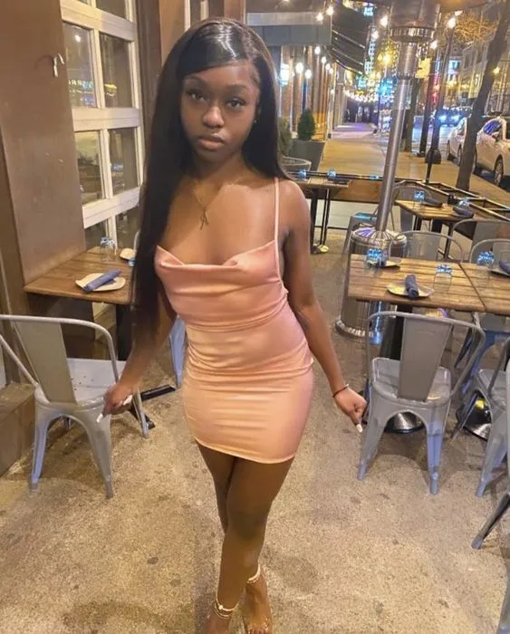 Diynav Bodycon Dress,Sexy Pink Homecoming Dress HZ1017