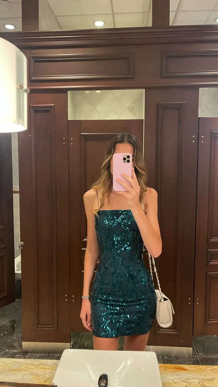 Diynav Mini Dress,Short Homecoming Dress,Birthday Party Dress HZ1017