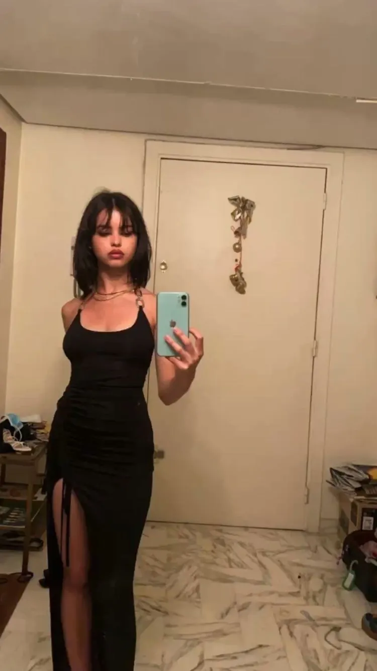 Diynav Black Sleeveless Long Evening Dress,Black Prom Dress HZ1017