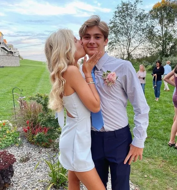 Diynav Homecoming Dress With Bowknot,Summer Outfit Dress HZ1017