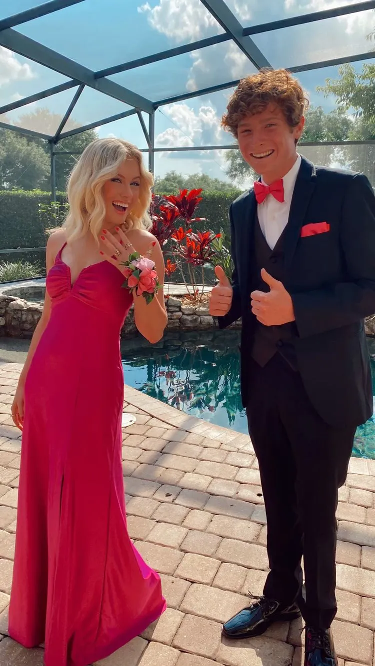 Diynav Mermaid Satin Long Prom Dress ,Charming Evening Dress HZ1017