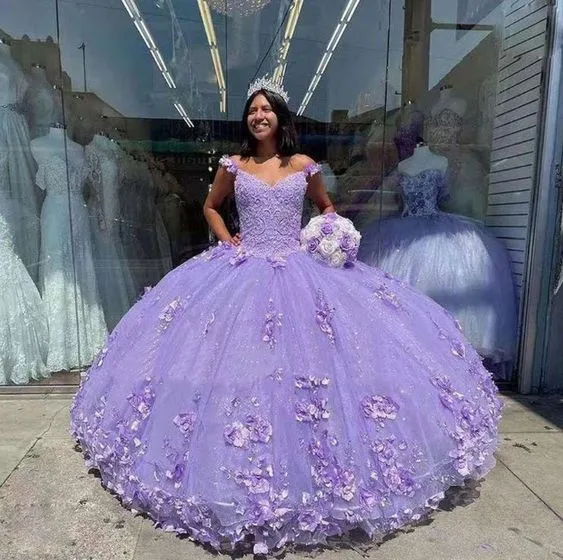 Diynav Quincea?era Flower Ruffles Sweetheart Princess Ball Gown HZ1017