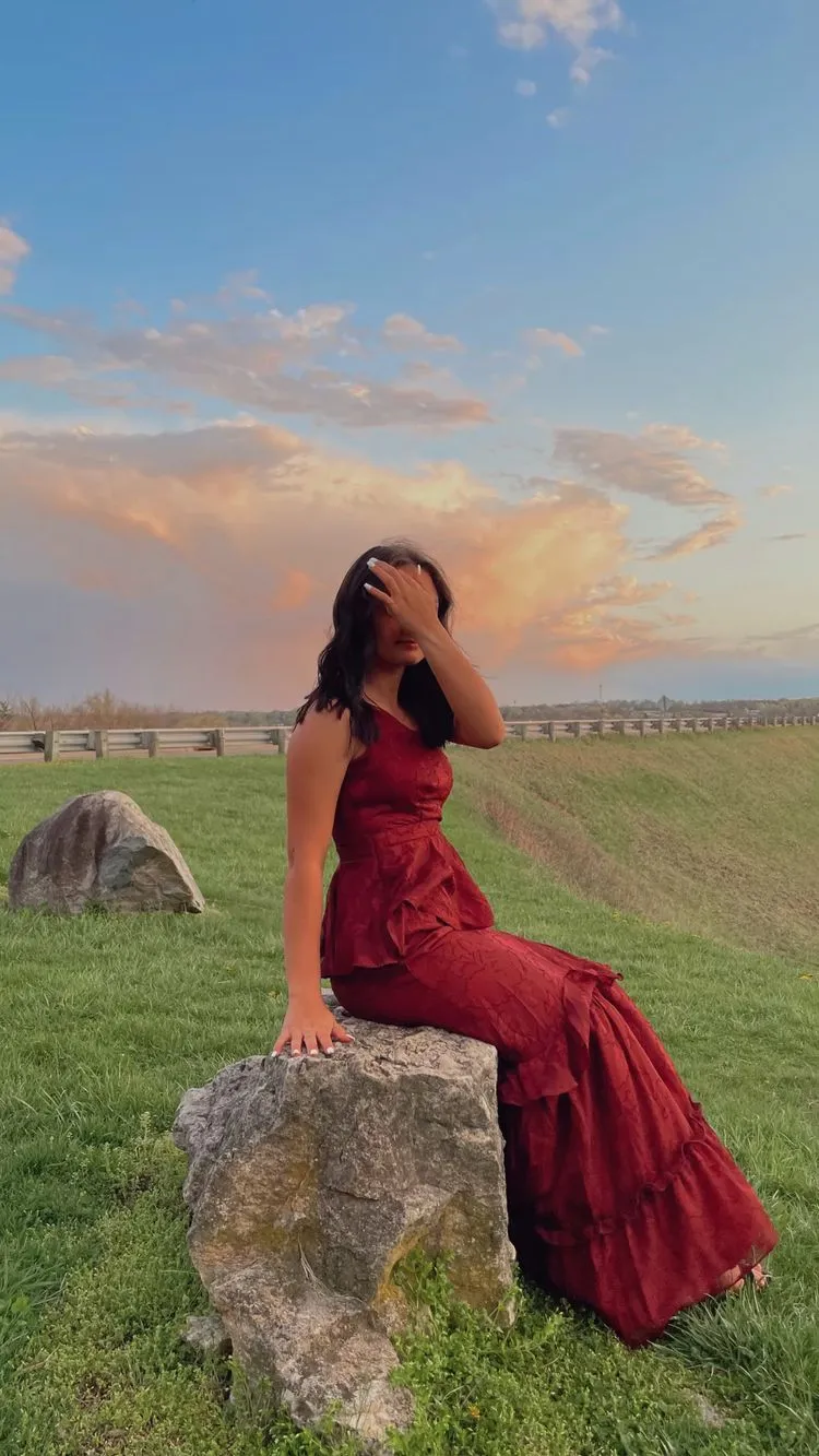 Diynav One Shoulder Vintage Prom Dress,Stunning Evening Dress HZ1017