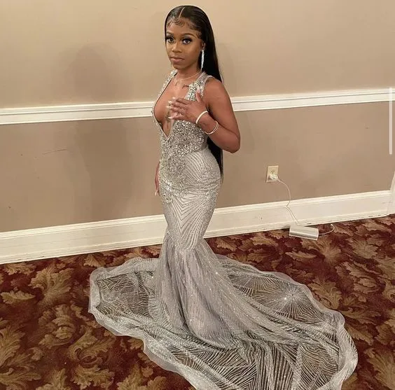 Diynav Mermaid Women Formal Evening Dress HZ1017