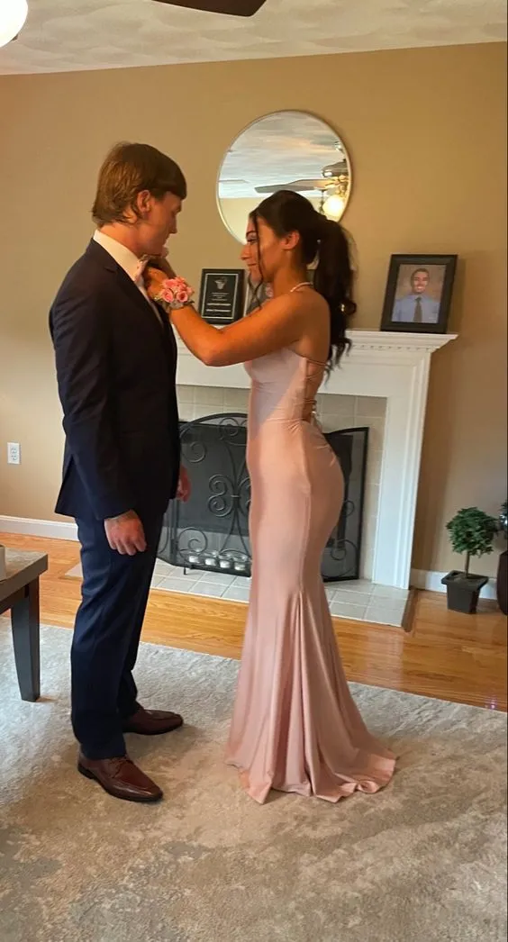 Diynav Mermaid Floor Length Prom Dress Pretty Prom Dress Classic Evening Dress HZ1017