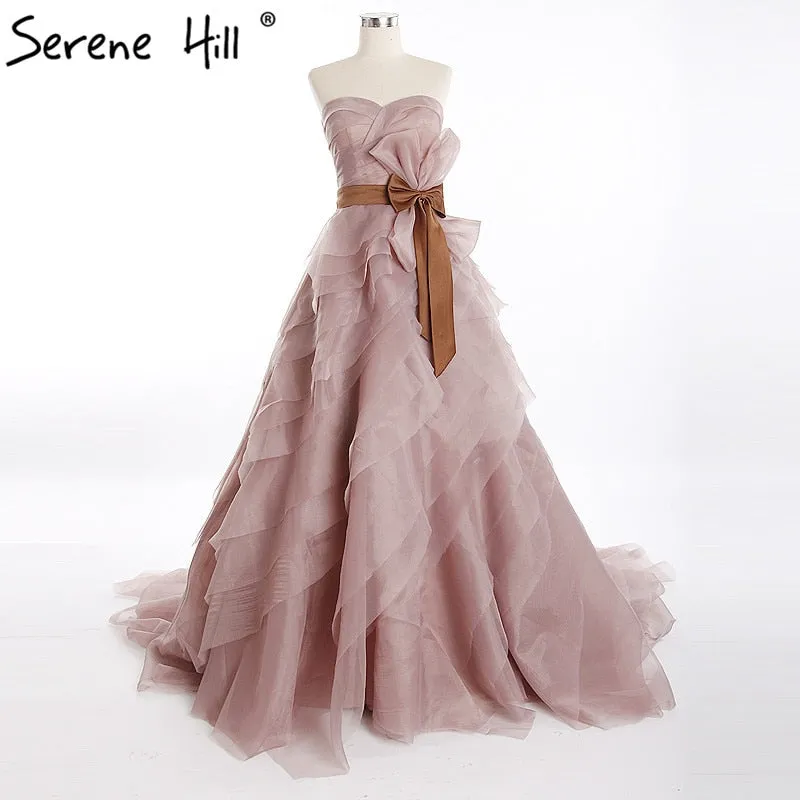 Diynav Wedding Dress Ball Gown Beaded Crystal Tulle Court Train Bridal HZ1017