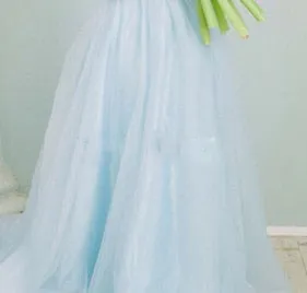 Diynav Train Pregnant Photography Wedding Gown Photo Dress HZ1017 - Image 6