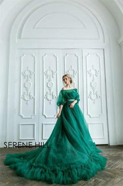 Diynav Train Pregnant Photography Wedding Gown Photo Dress HZ1017 - Image 2