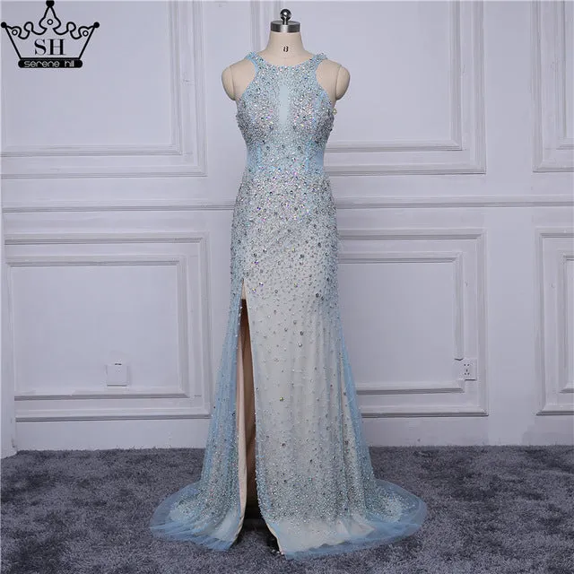 Diynav Sale no return no refundSale Mermaid Evening Dresses Sequined Beading Elegant Evening Gowns HZ1017 - Image 3