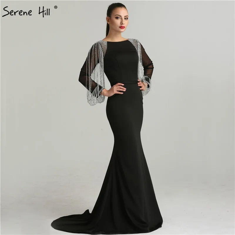 Diynav Chain Elegant Mermaid Prom Dresses Crystal HZ1017