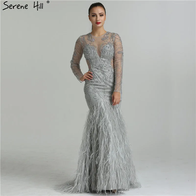 Diynav Sale no return no refundSale Dubai Designer CUT-OUT Sexy Evening Dresses Mermaid Tulle HZ1017