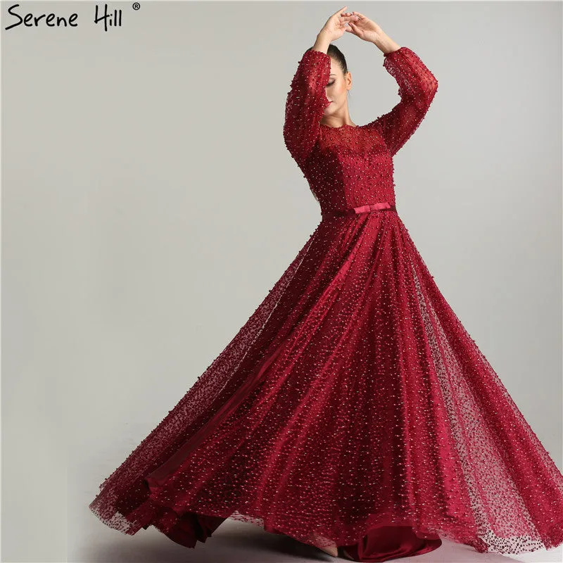 Diynav Sale no return no refundLong Sleeve Evening Dresses Evening Gown HZ1017