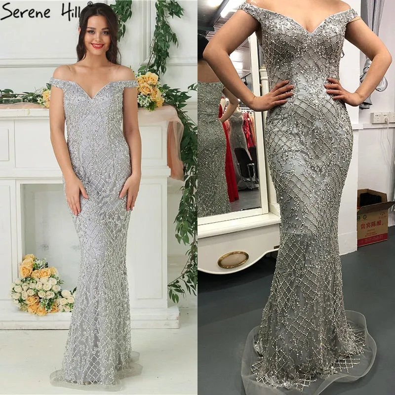 Diynav High-end Fashion Mermaid Evening Dresses Evening Gowns HZ1017